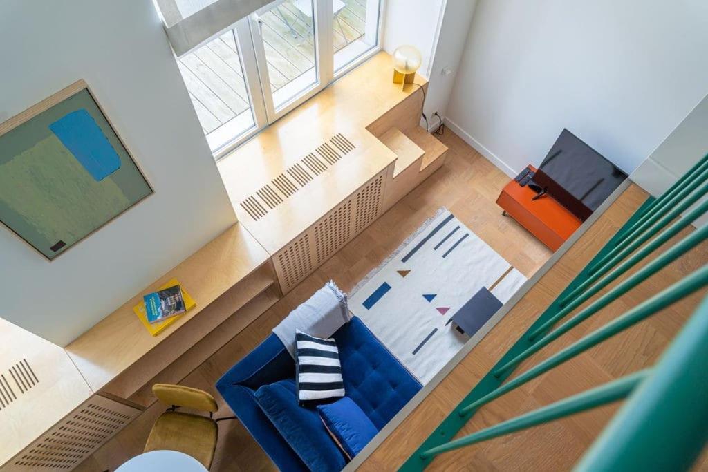 Apartamento Designer Loft In The City Center Riga Exterior foto